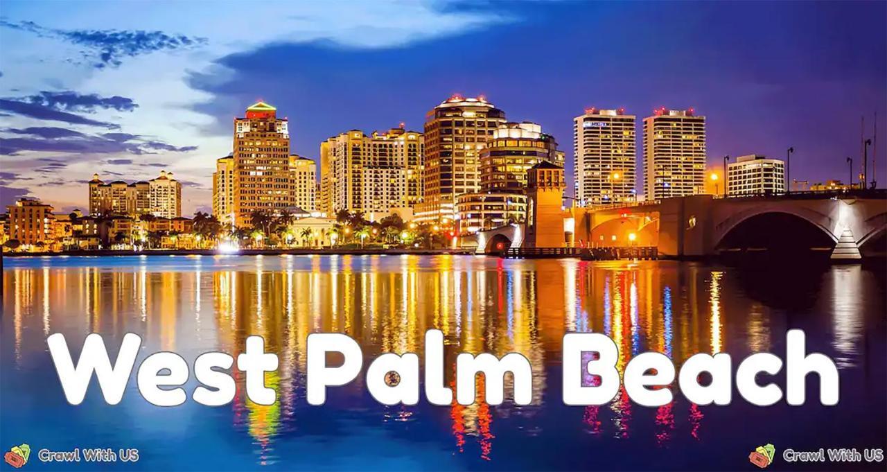 Lux Property Great For 1 To 8 Guests-Family Trip ,5Beds 2Rooms Staycation With Gym And Ev, Proximity To Downtown And Beaches West Palm Beach Exterior foto